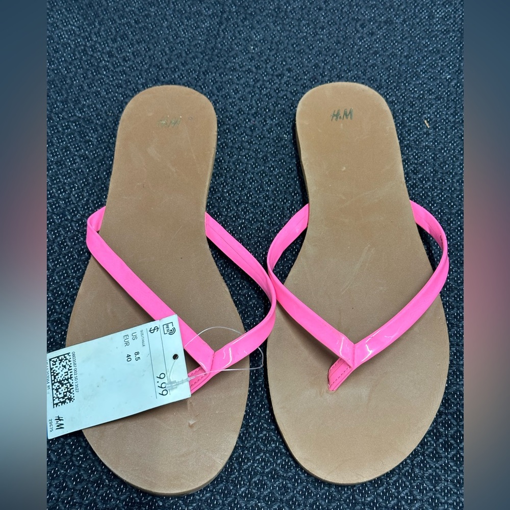 H&M Vibrant Pink Sandals for Women